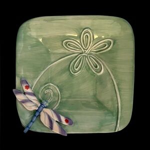 Fitz and Floyd, Living Color Small Bowl, Dragonfly.